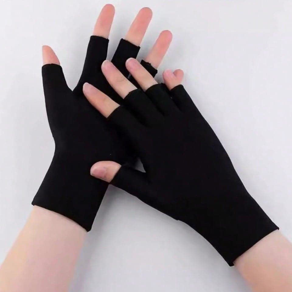 1 Pair Women's Warm Half-Finger Gloves, Men's Winter Knitted Anti-Slip Half-Finger Gloves, Glove Socks Suitable For Outdoor Cycling, Travel, Home, Office, Writing