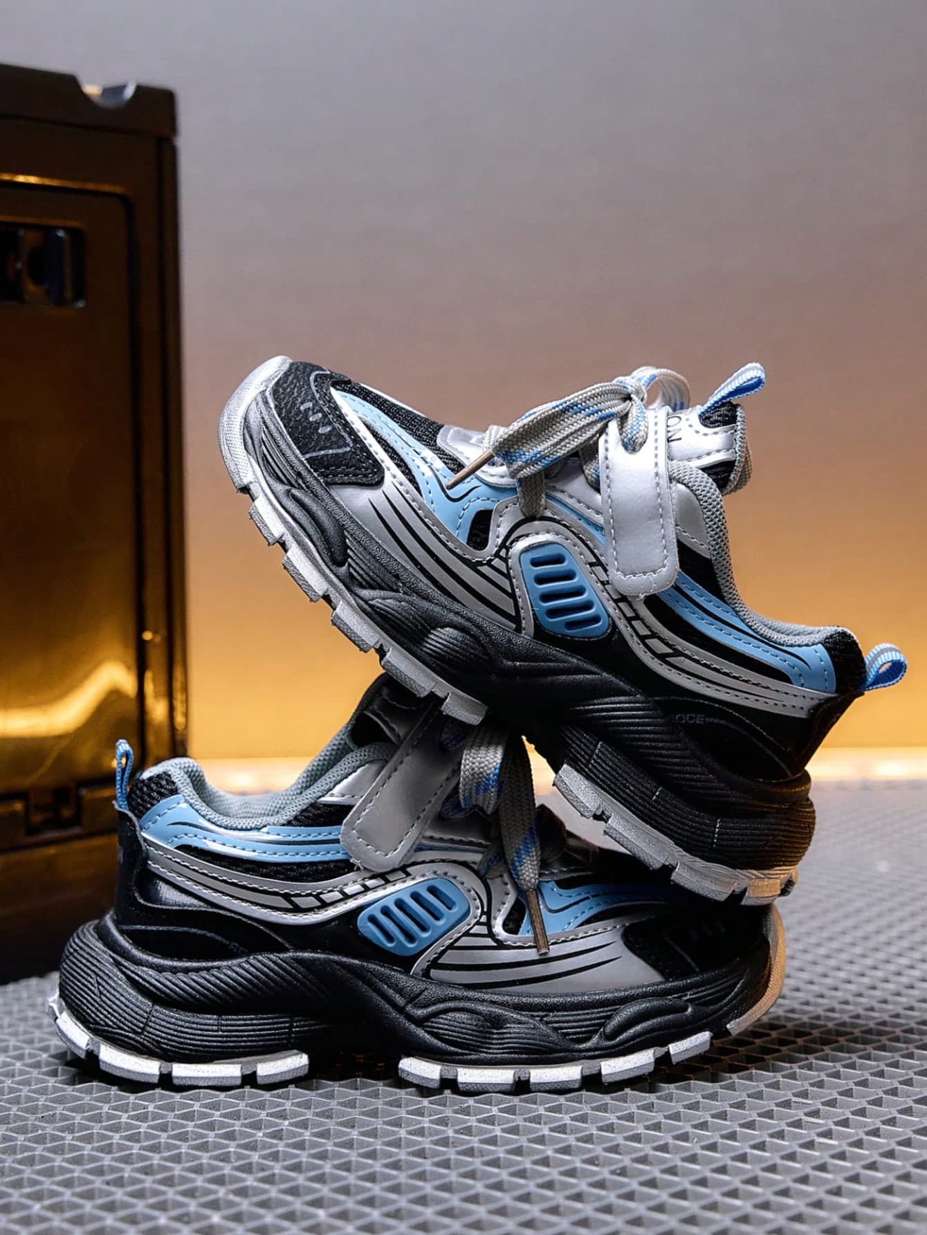 Girls' New Popular Mesh Dad Sneakers, Breathable Sports Shoes For Kids
