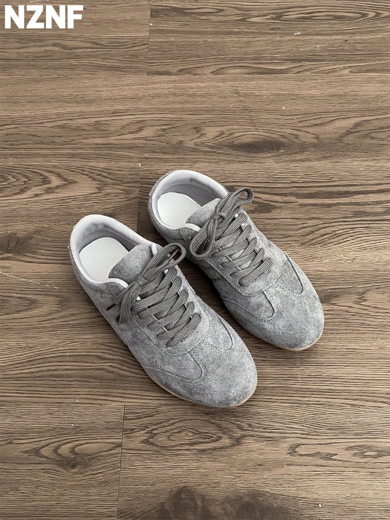 NZNF Premium Flat German Training Shoes For Women, New Autumn Versatile Sneakers To Match With Skirts