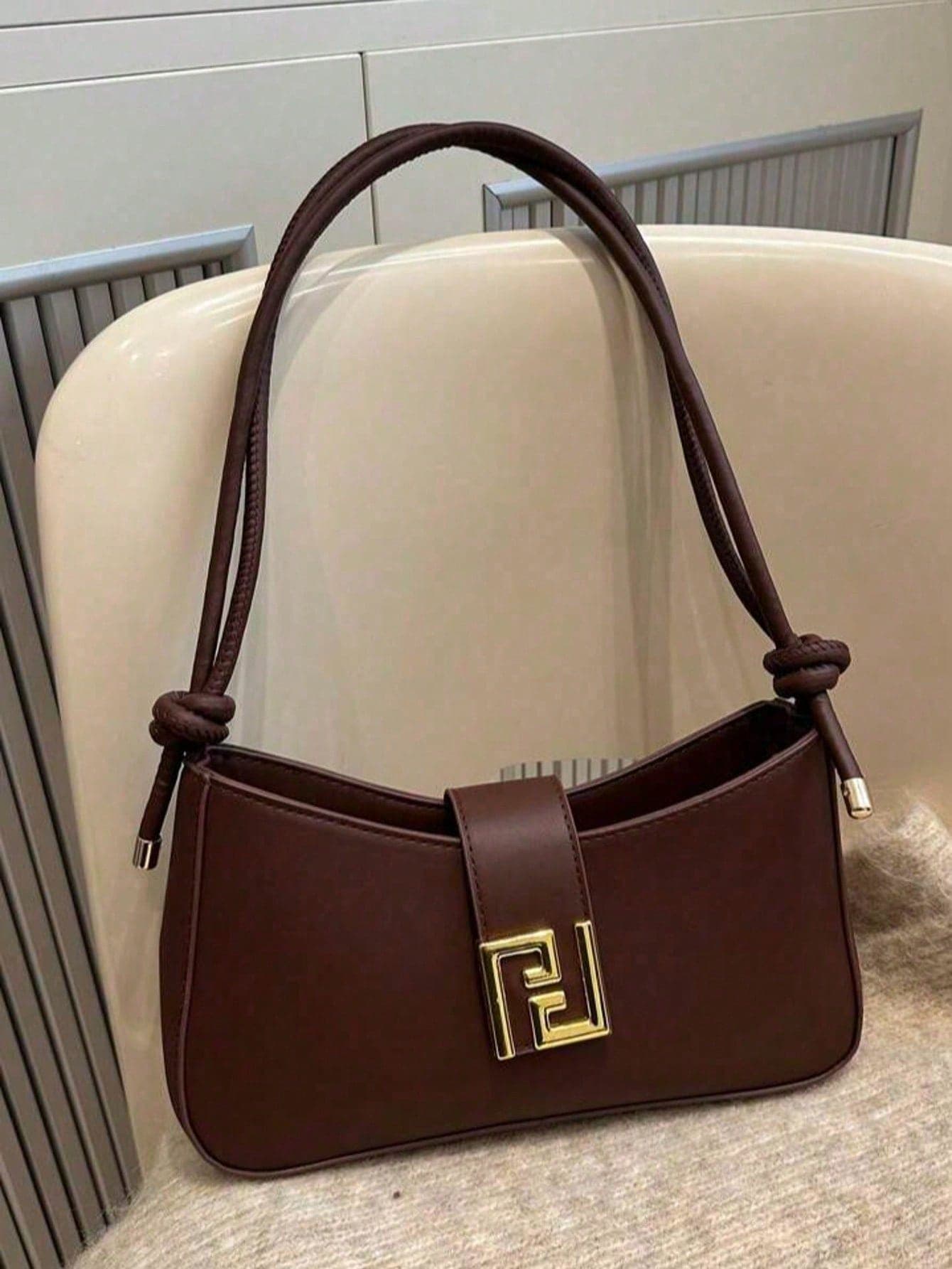 Women's Fashion Casual/Commute Solid Color Shoulder Bag, Portable Crossbody Bag, Suitable For Dating, Shopping, Gifting