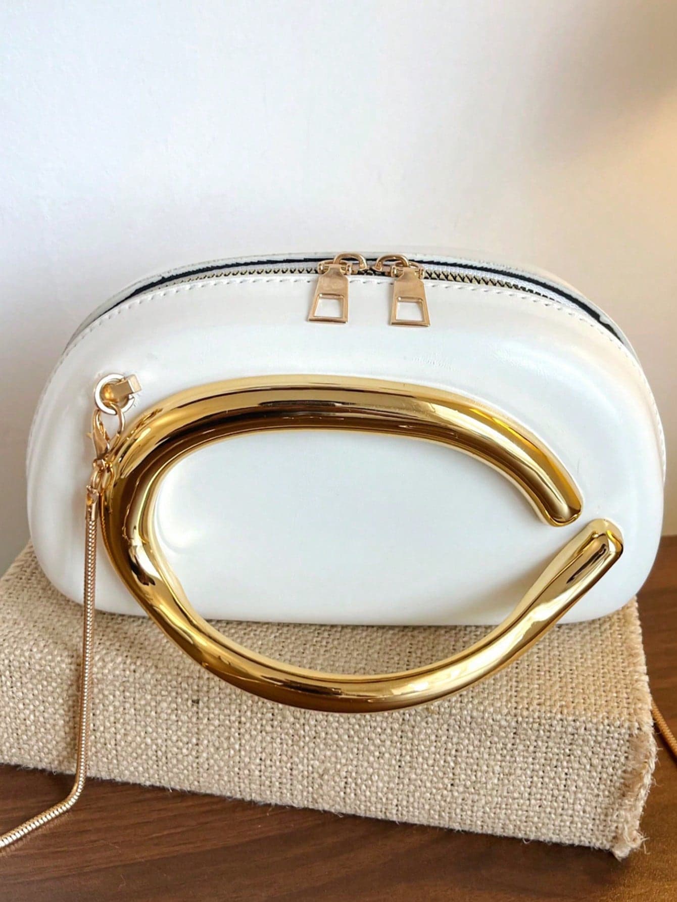 1pc Women's Fashion Versatile Shoulder Bag, Luxury High-Quality Personalized Chain Crossbody Bag, All-Season Versatile Clutch Evening Bag, Suitable For Dating, Gifts, Work, Gatherings