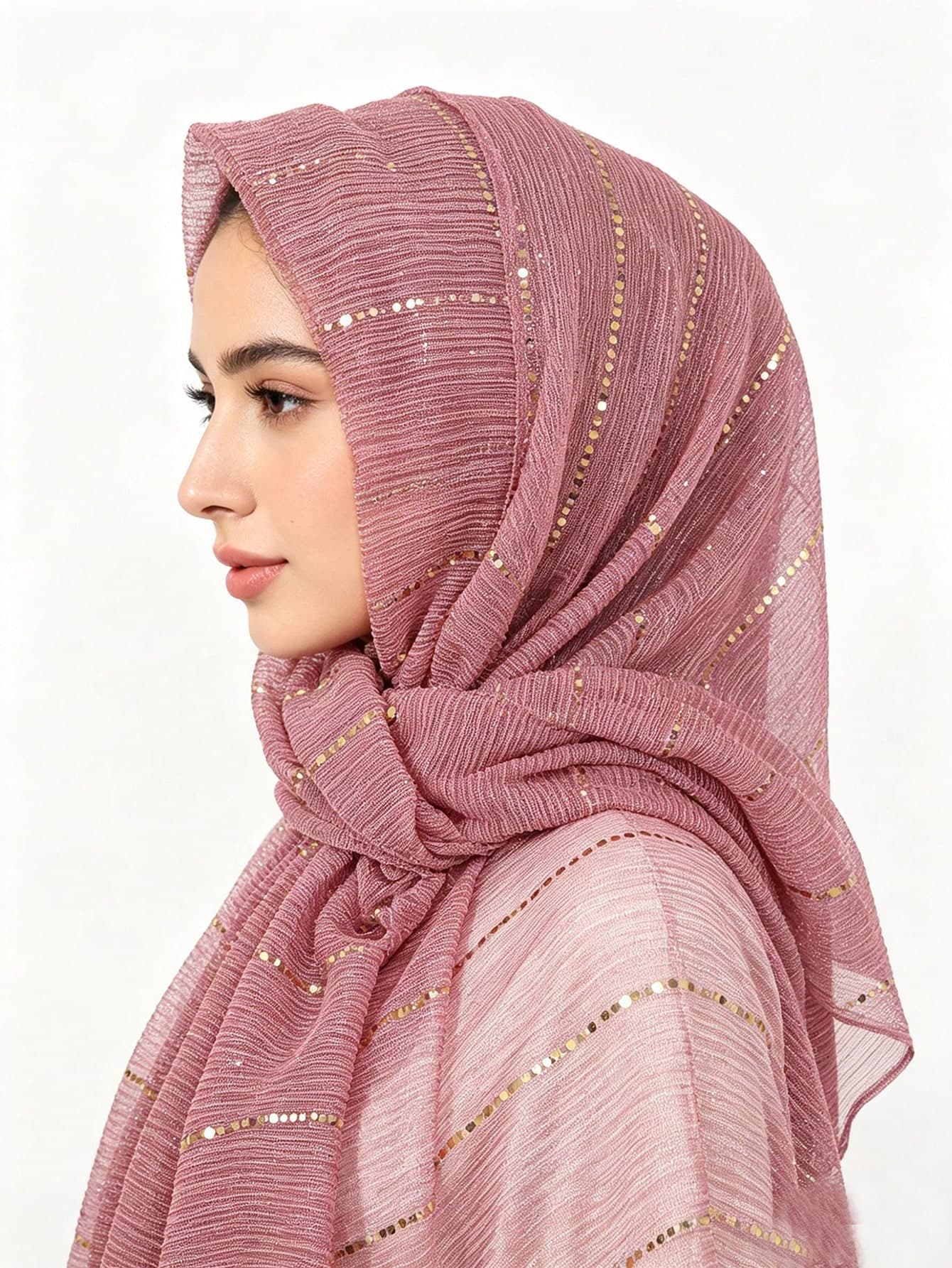 1pc Lightweight Elegant Printed Silk Scarf, Outdoor Sun Protection Neck Scarf, Chiffon Scarf For Spring, Autumn, Winter, All Seasons, Suitable For Valentine's Day