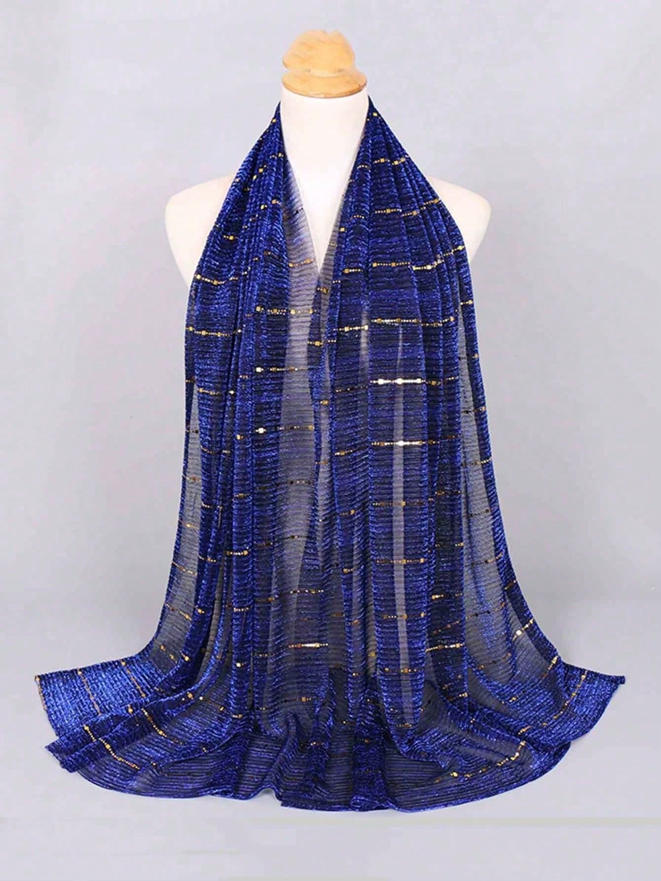 1pc Lightweight Elegant Printed Chiffon Scarf, Outdoor Sun Protection Neck Wrap, Suitable For Spring, Autumn, Winter, Valentine's Day