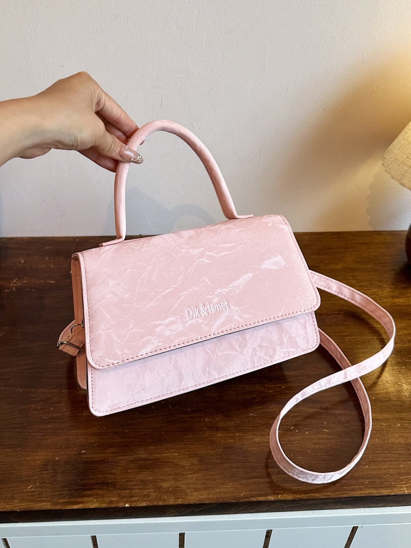 Fashionable Women's Handbag New Vintage Versatile Saddle Bag Crossbody Shoulder Bag With Quality Texture