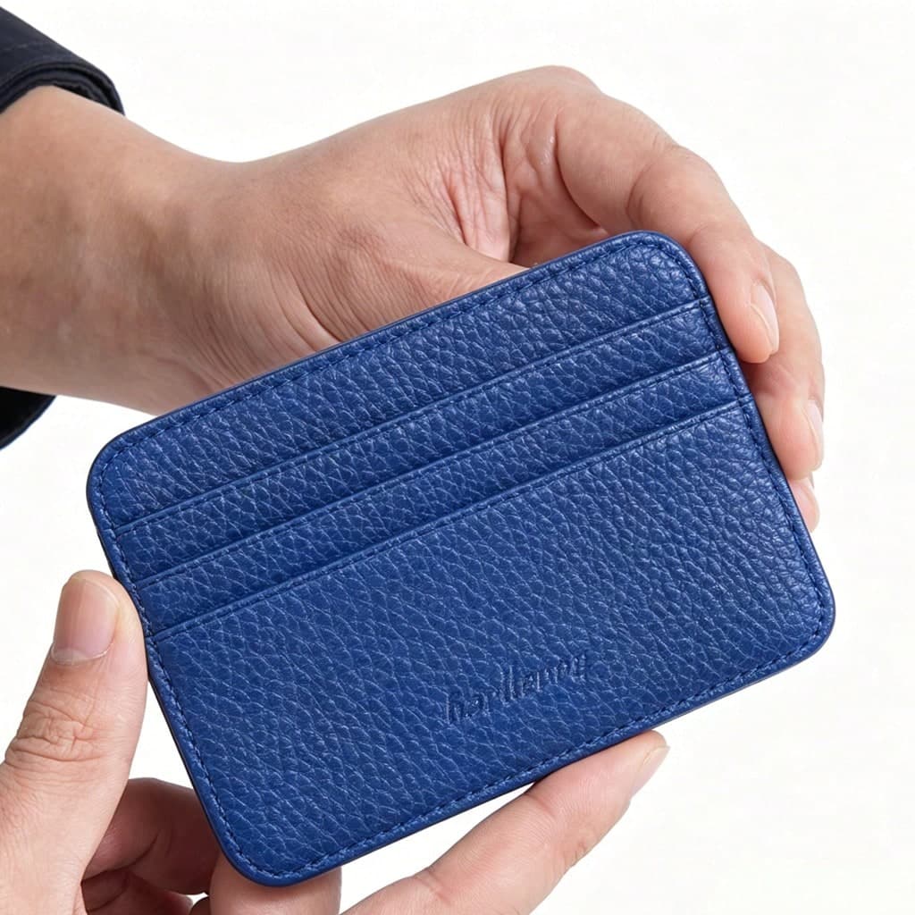 Baellerry Minimalist Multi-Slot Zipper Card Holder Wallet For Women