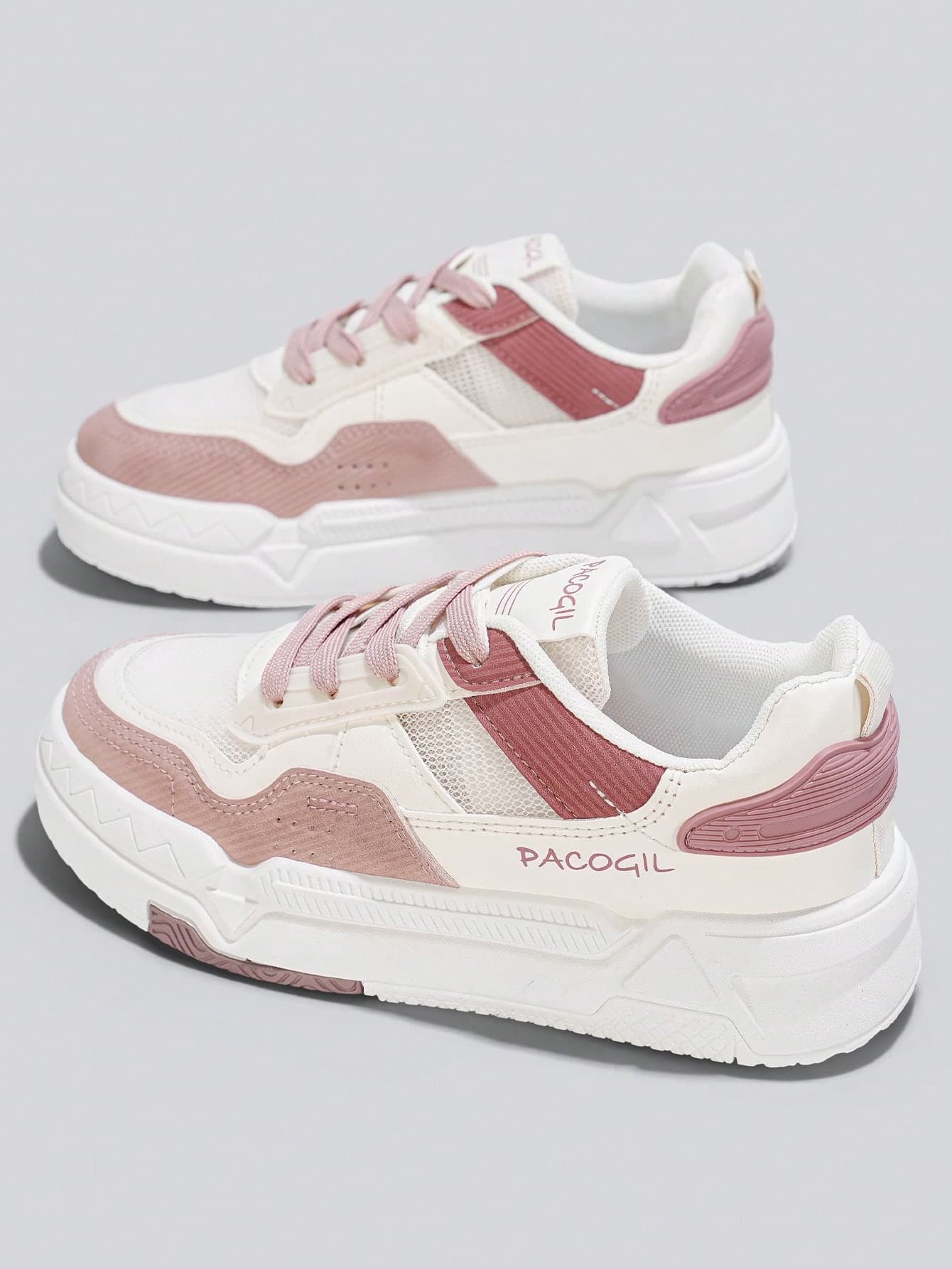 Flipark Women's Outdoor Sports Shoes, Breathable Casual Platform Sneakers, Spring Autumn New Style
