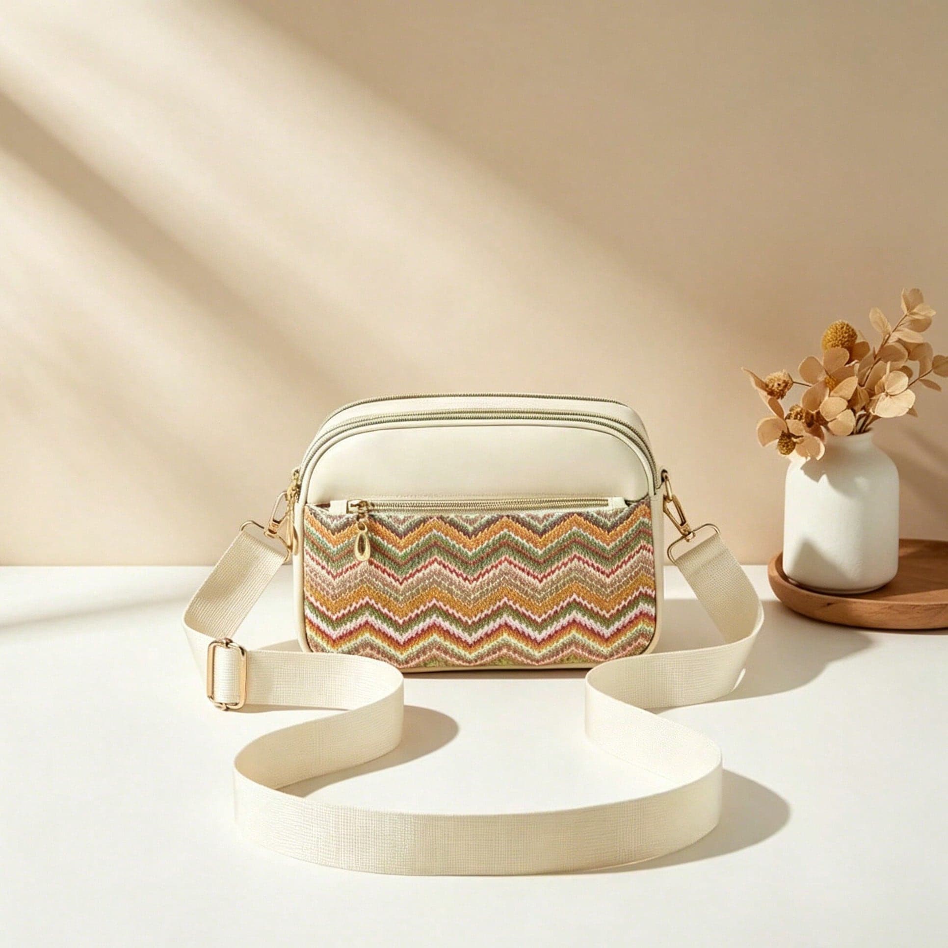2026 New Women's Fashion Minimalist Large Capacity Vintage Shoulder Crossbody Small Square Bag