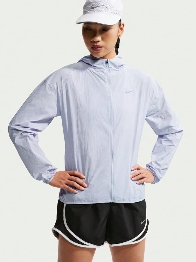 Nike Women's AS W NK TEMPO UV LIGHT JKT Woven Hooded Jacket IH7974-085