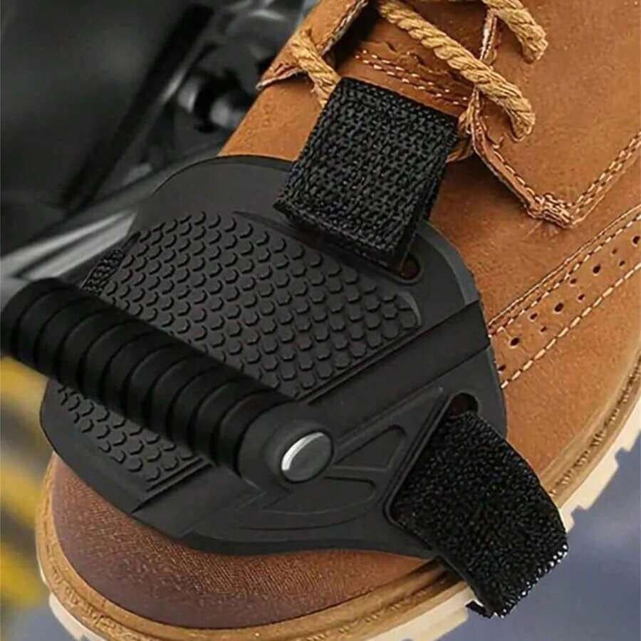 1pc Motorcycle Gear Shift Shoe Cover Pad, Riding Gear Shifter Protector Non-Slip Shoe Cover