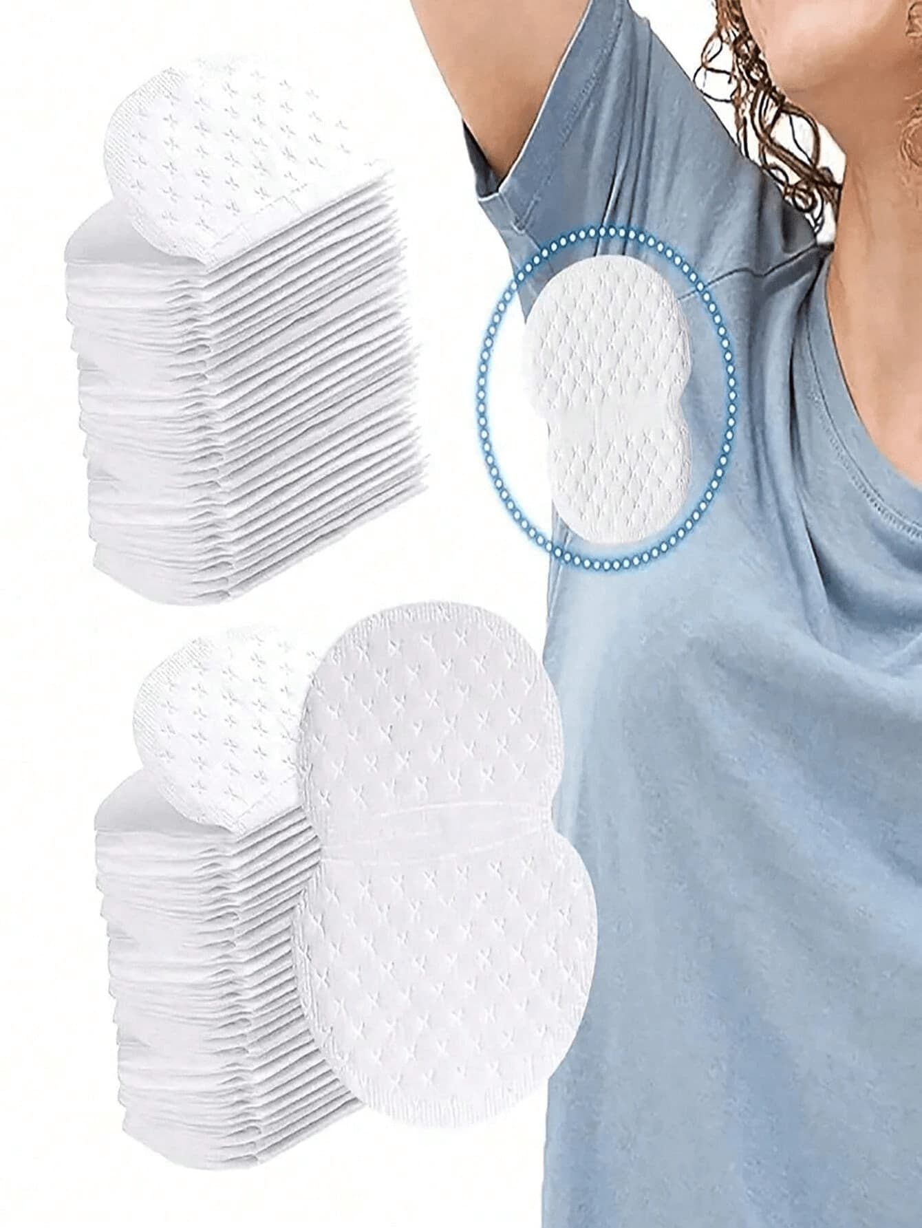 Disposable Underarm Sweat Pads, Highly Breathable, Invisible Sweat-Absorbing Pads, Lightweight And Comfortable, Odorless, Easy To Use, Suitable For Men And Women, Perfect For Hot Summer (10pcs/20pcs/50pcs). Essential For Travel, Sports, Outdoor Activities, Summer, Can Be Used As Stickers, Christmas Gifts, Romantic Valentine's Day Gifts, And Back To School Essentials.