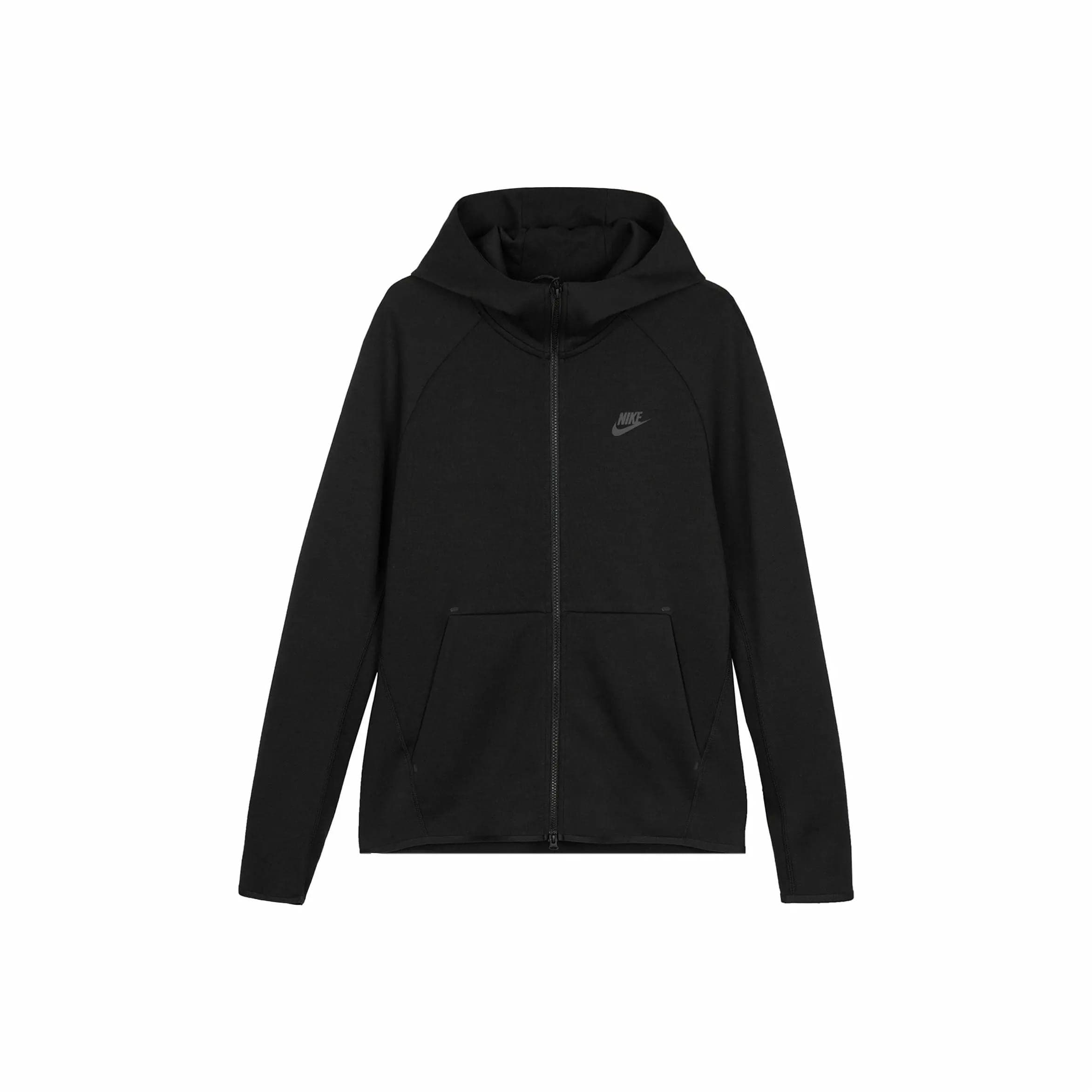 Nike Sportswear Zip-Up Jacket Hoodie Sweatshirt Men's Black