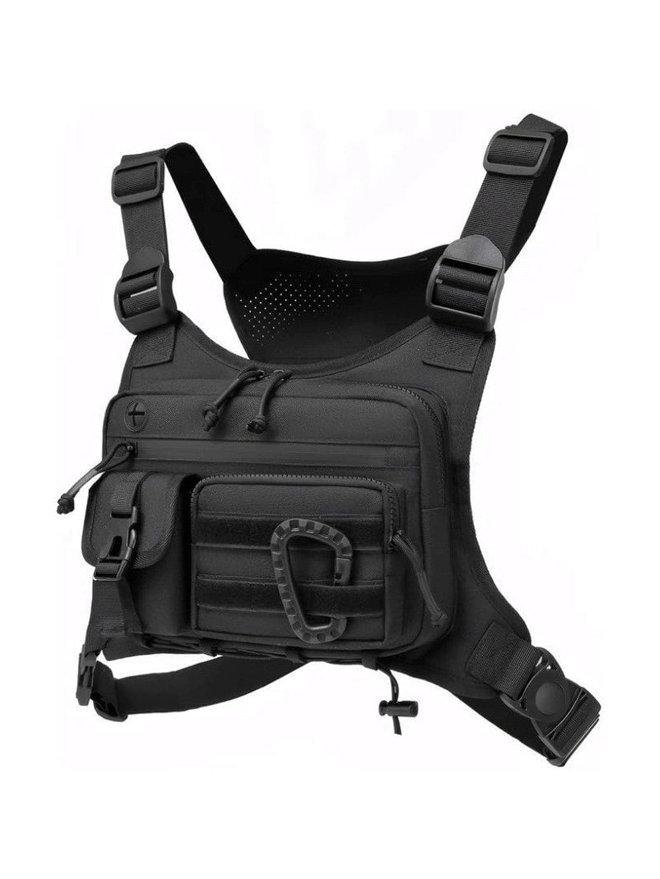Outdoor Travel Vest Bag, Chest Bag, Camouflage Running Sports Chest Bag For Men,Y2k