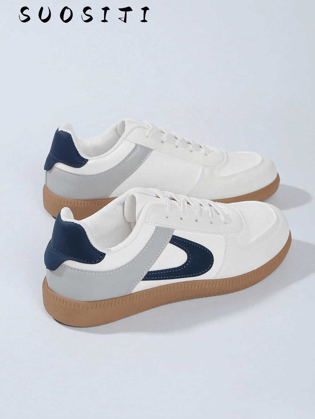 2026 Women's Autumn Casual Flat Soft Bottom Non-Slip Patchwork Outdoor Sports Shoes, Suitable For Spring And Autumn