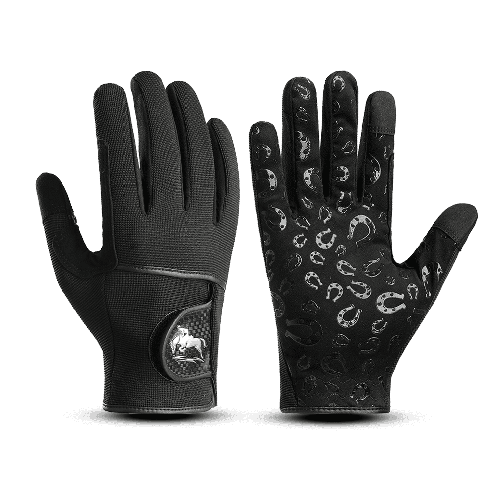 Equestrian Gloves, Non-Slip, Touchscreen Enabled, Suitable For Outdoor Sports, Unisex